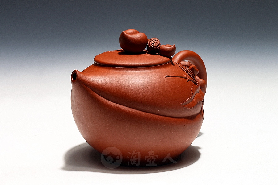 【セール】福袋のファッション通販 宜兴名家徐元明紫砂壶作品《五子登科壶》原矿全手工优惠全场包邮 施釉陶
