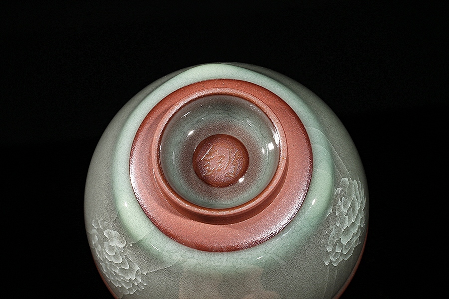 束口冰花手工杯