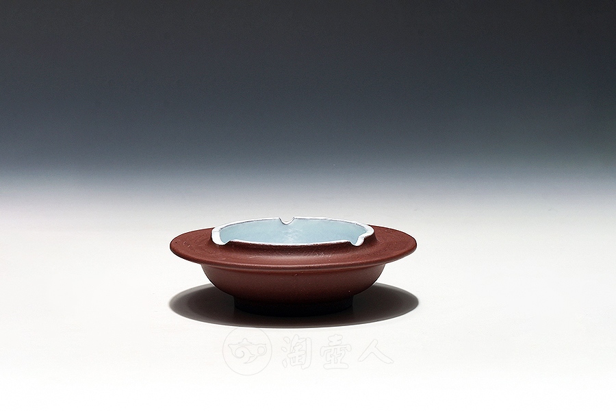 紫砂胎民国釉烟床