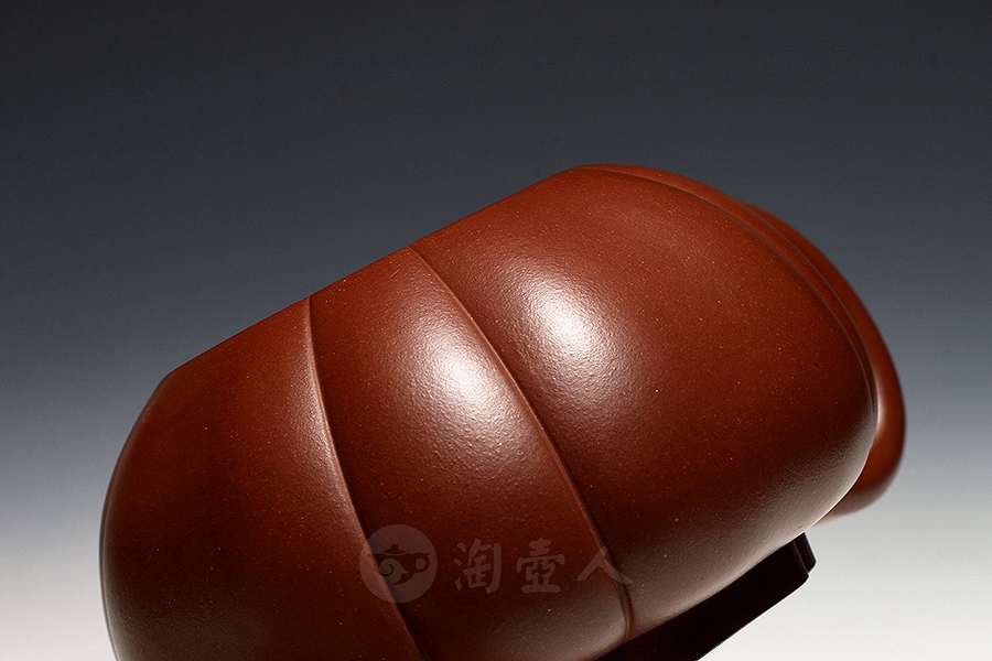 宜兴名家袁小强紫砂壶作品《全手太极如意壶》原矿全手工优惠全场包邮