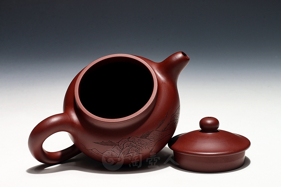 宜兴名家王杏军紫砂壶作品《圆福壶》原矿全手工优惠全场包邮真品保证