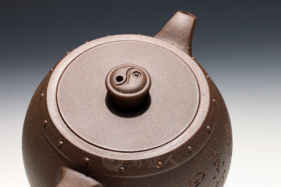 宜兴紫砂壶名家李霞作品《神鼓》