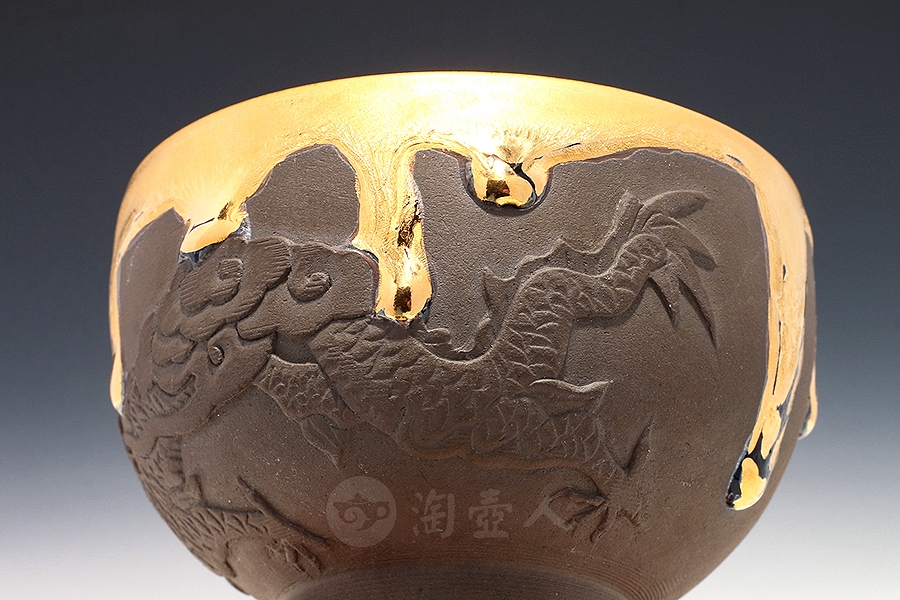 金油滴盏(龙)