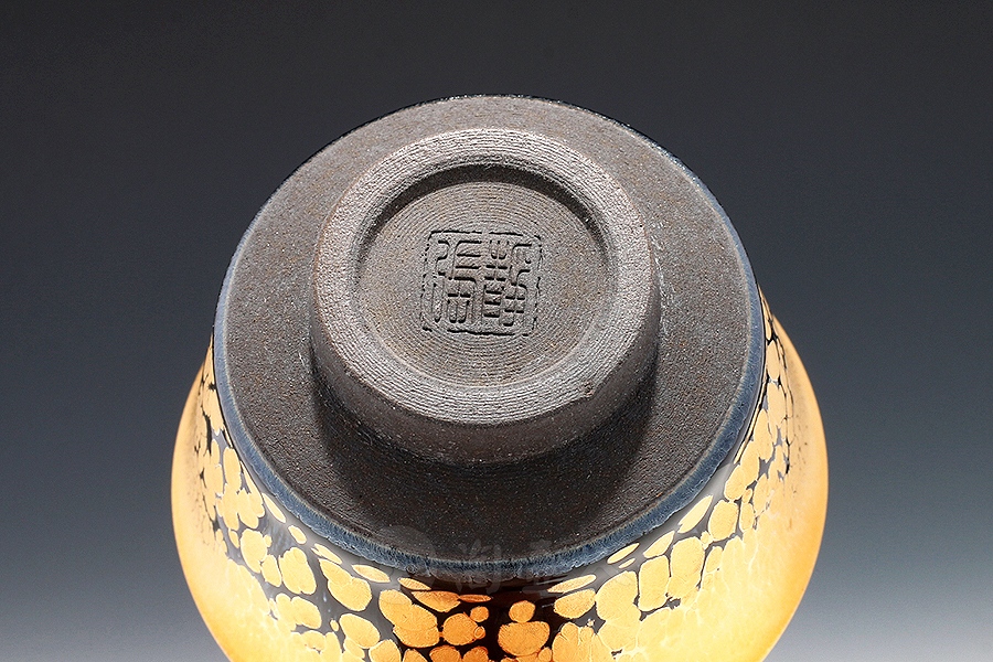 金油滴对盏