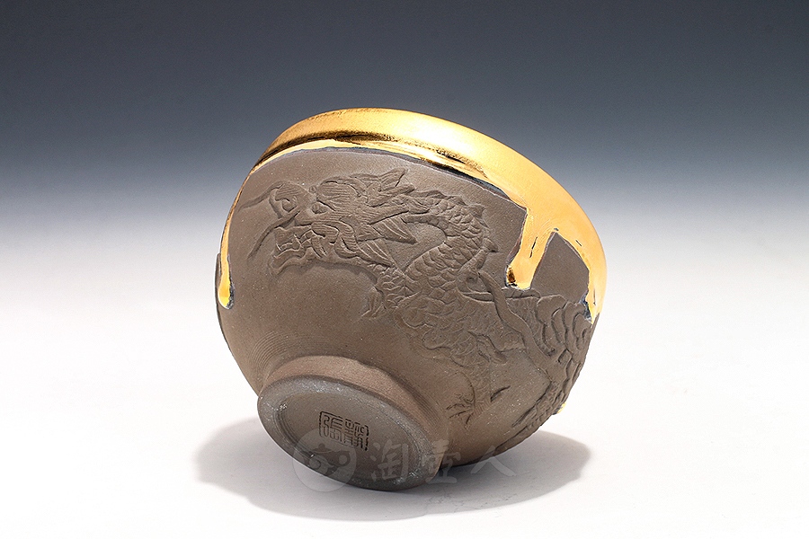 金油滴盏(龙)