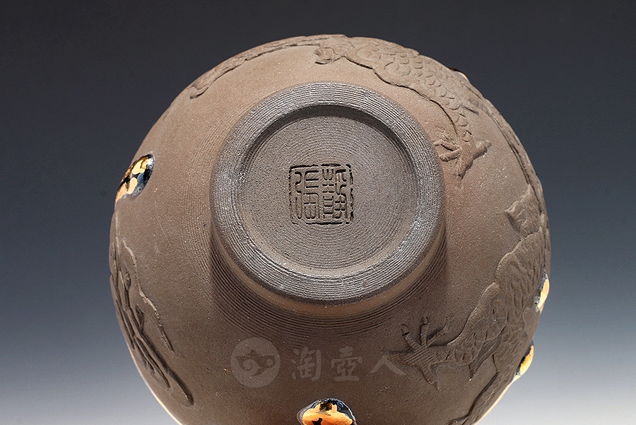 金油滴盏(龙)