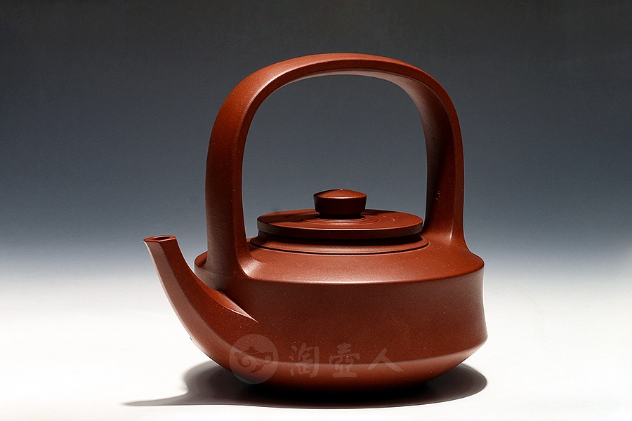 宜兴名家张寅紫砂壶作品《提璧壶》原矿全手工优惠全场包邮真品保证