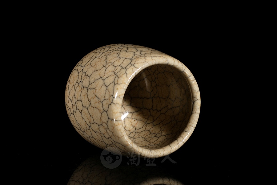 哥窑品茗杯