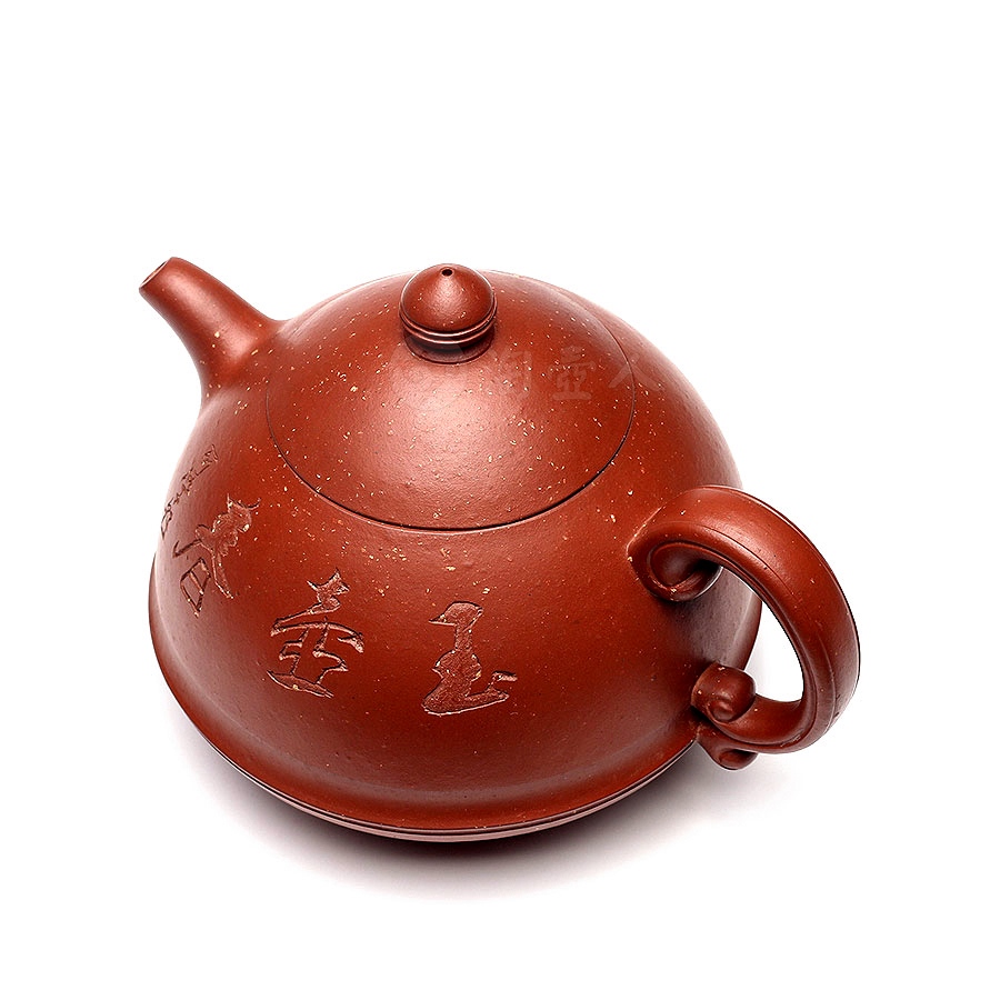 宜兴名家张红华紫砂壶作品《玉笠壶》原矿全手工优惠全场包邮真品保证