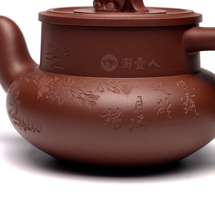 宜兴名家蒋小彦紫砂壶作品《古井风韵壶》原矿全手工优惠全场包邮真品
