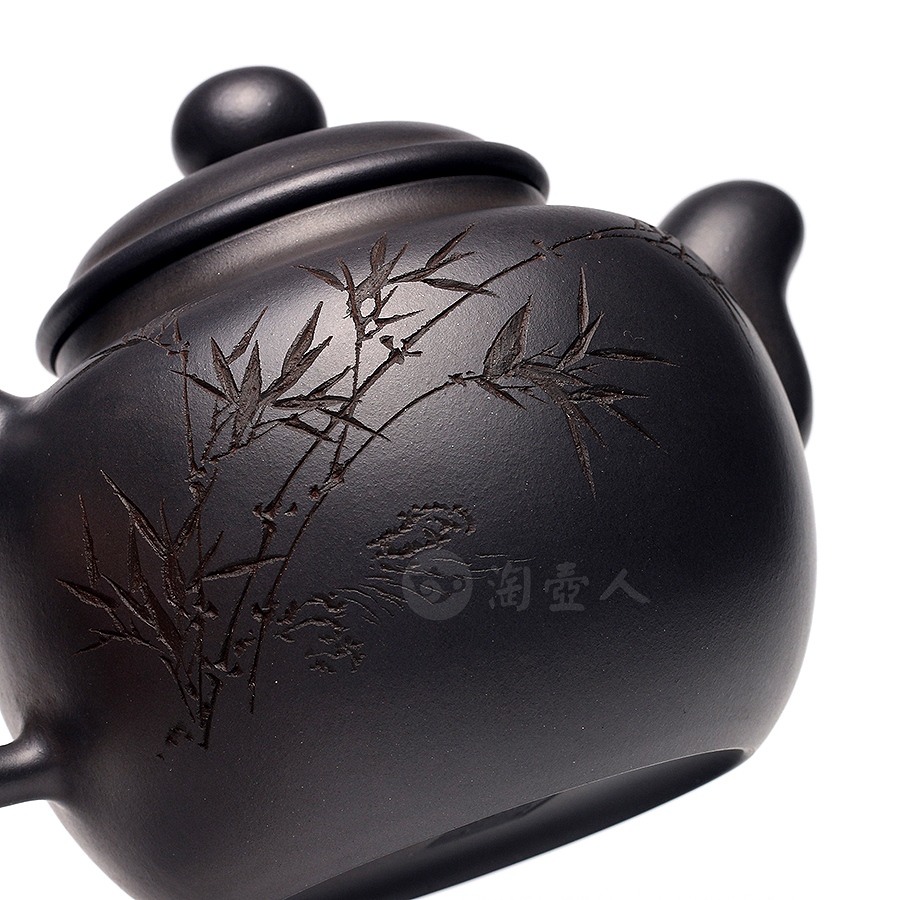 凝神壶(李兆濂书铭)