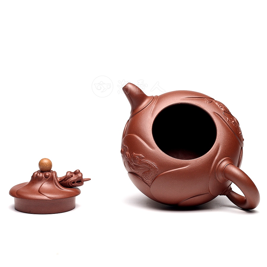 全手薄胎云龙壶