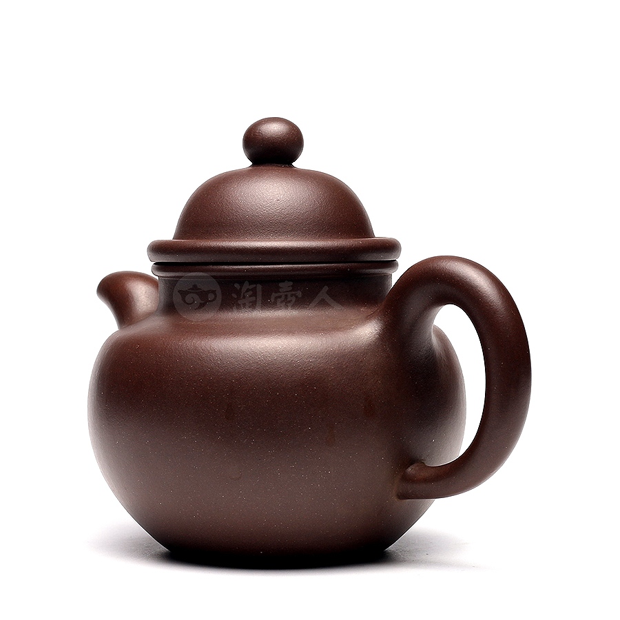 鲍廷博制掇球紫砂壶