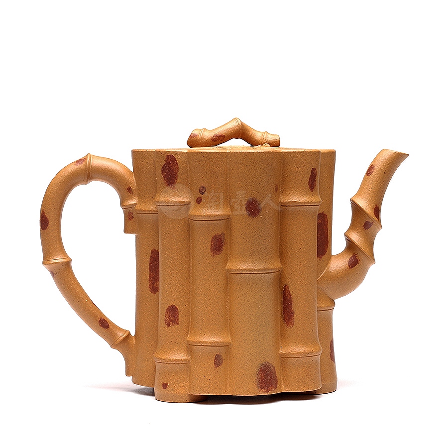 桑建军全手工制湘妃竹壶