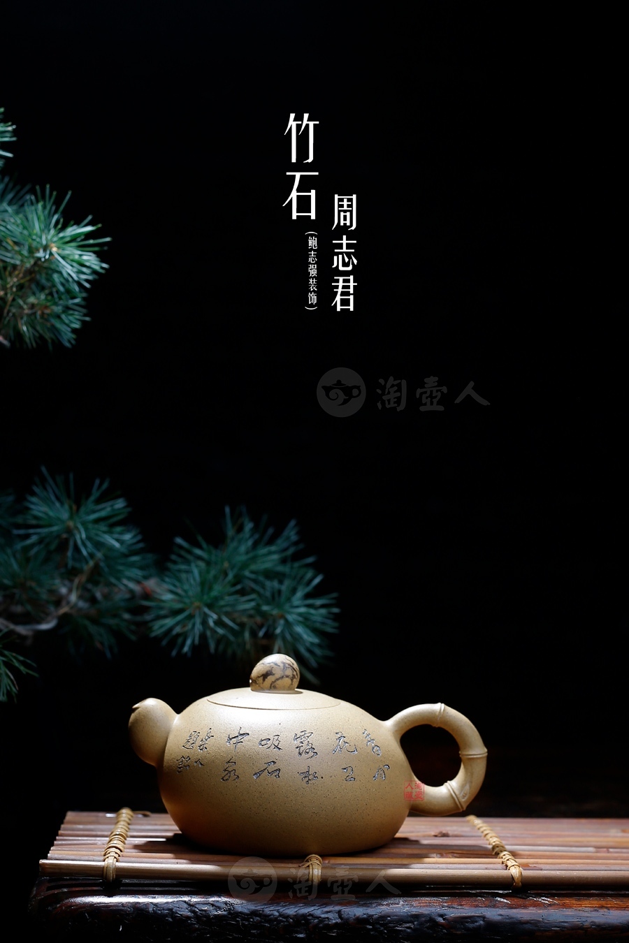 竹石(鲍志强铭)