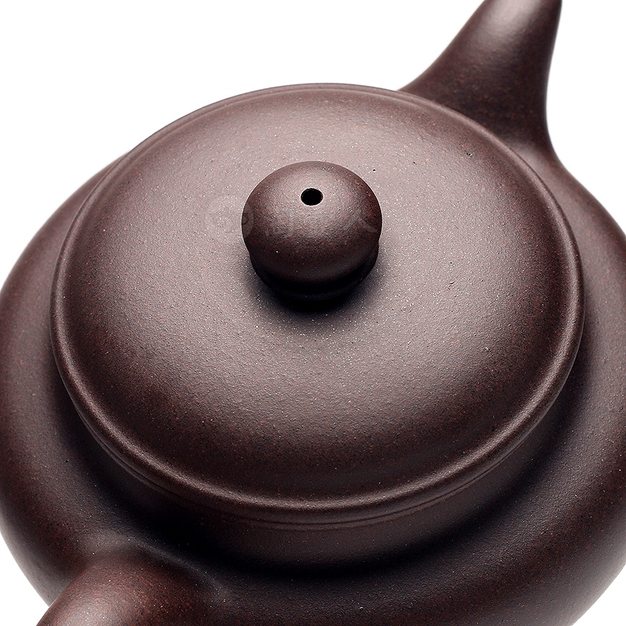 宜兴名家刘蓉紫砂作品《仿古壶》原矿全手工优惠全场包邮真品保证-淘