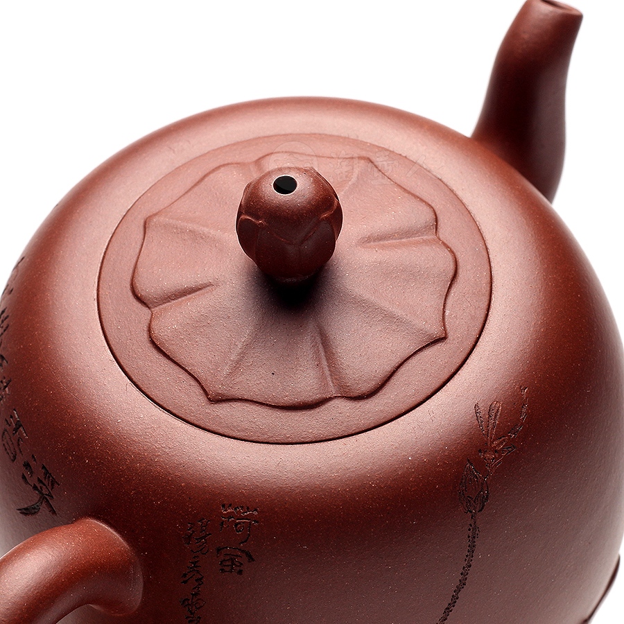 宜兴紫砂壶名家蒋峰《浮香绕岸》紫砂壶原矿全手工优惠全场包邮真品