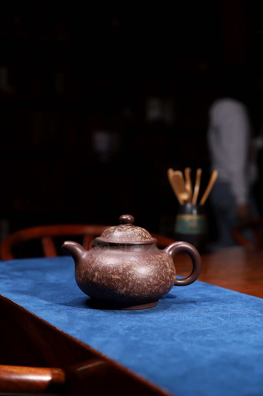 全手彭年金砂潘壶