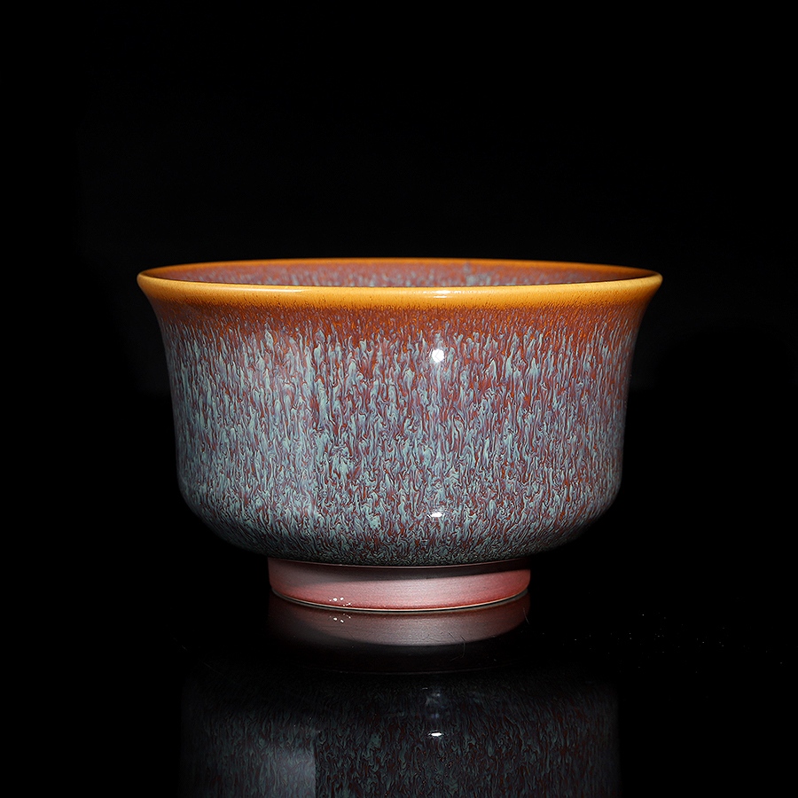 宜兴名家范泽锋建盏作品《天目盏》原矿全手工优惠全场包邮真品保证