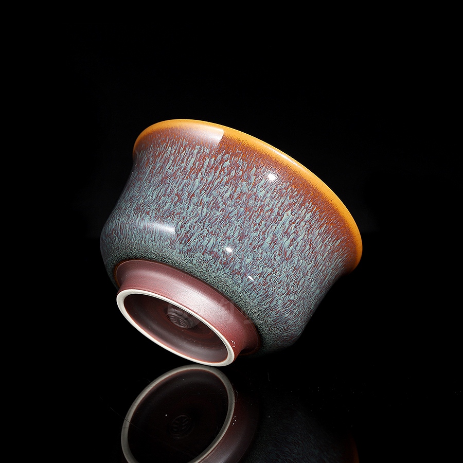 宜兴名家范泽锋建盏作品《天目盏》原矿全手工优惠全场包邮真品保证