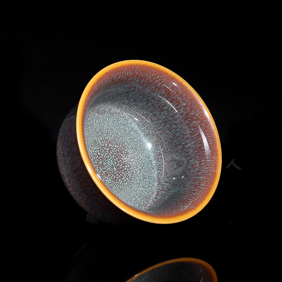 宜兴名家范泽锋建盏作品《天目盏》原矿全手工优惠全场包邮真品保证