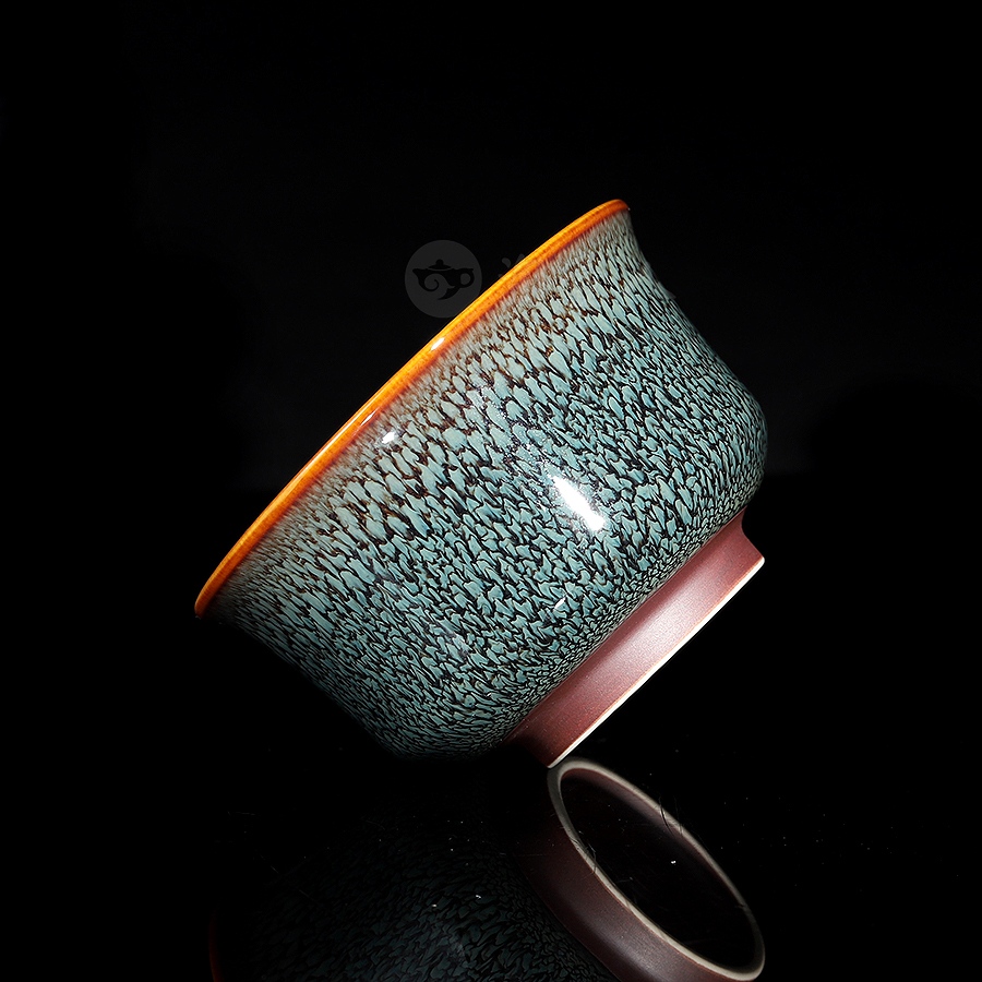 宜兴名家范泽锋建盏作品《天目盏》原矿全手工优惠全场包邮真品保证