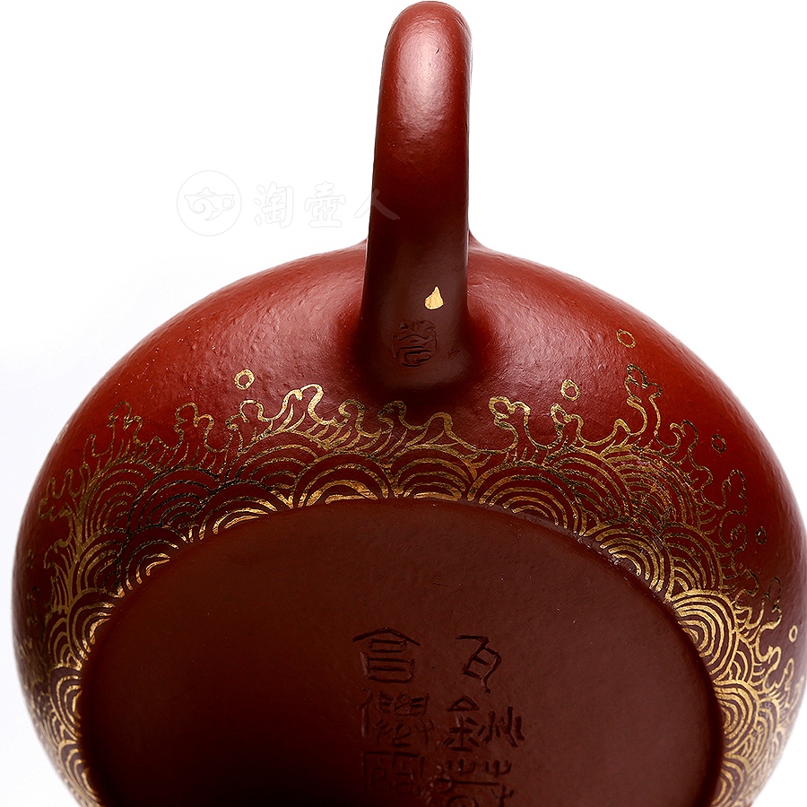 全手文旦(牙珠钮·描金)