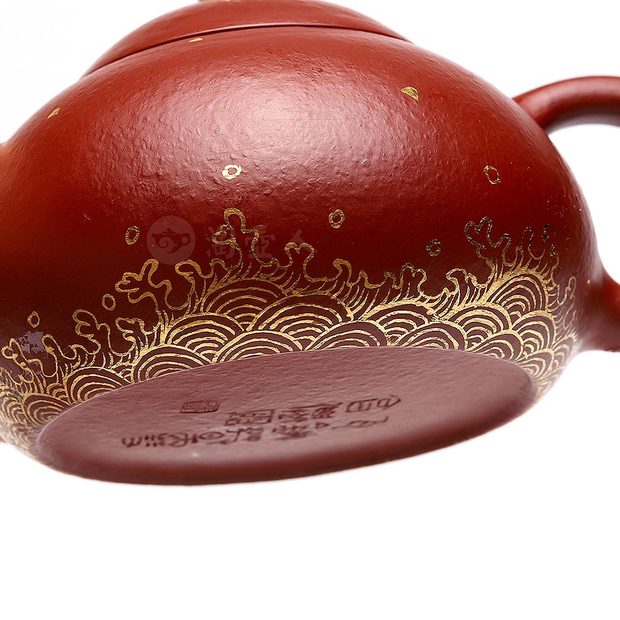全手文旦(牙珠钮·描金)