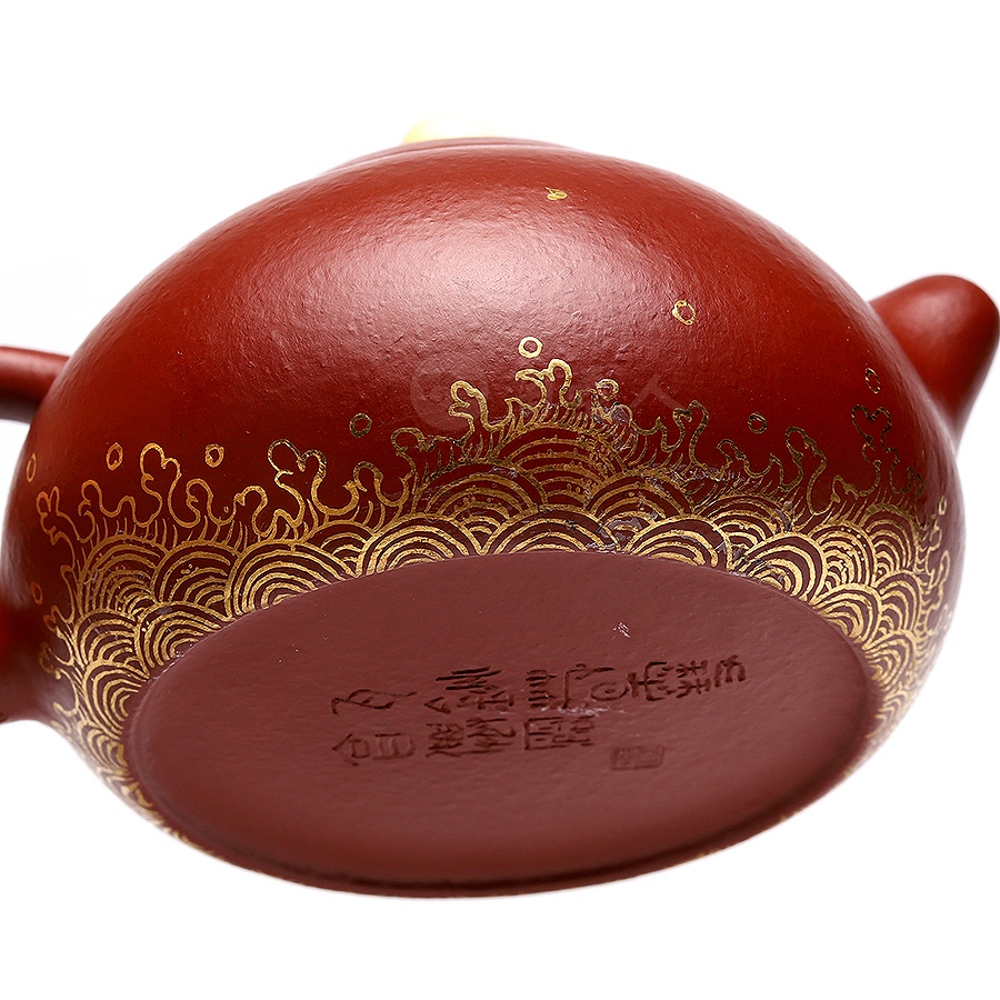 全手文旦(牙珠钮·描金)