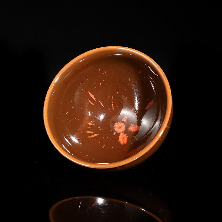 宜兴名家范泽锋建盏作品《天目盏》原矿全手工优惠全场包邮真品保证