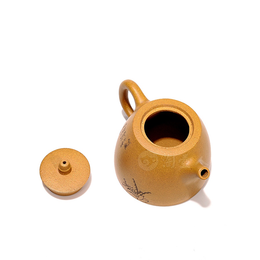 宜兴紫砂壶名家陈鑫作品《小汉铎》