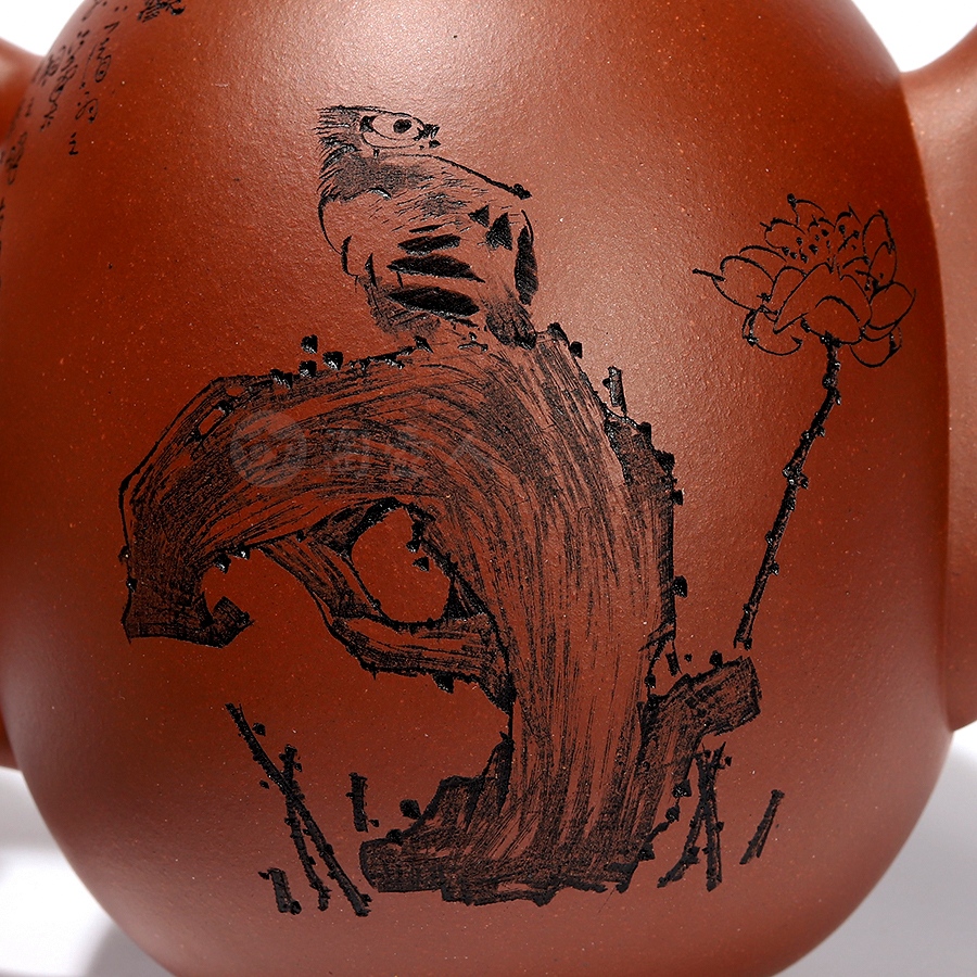 宜兴名家厉上清紫砂壶作品《壶语禅心壶》原矿全手工优惠全场包邮真品