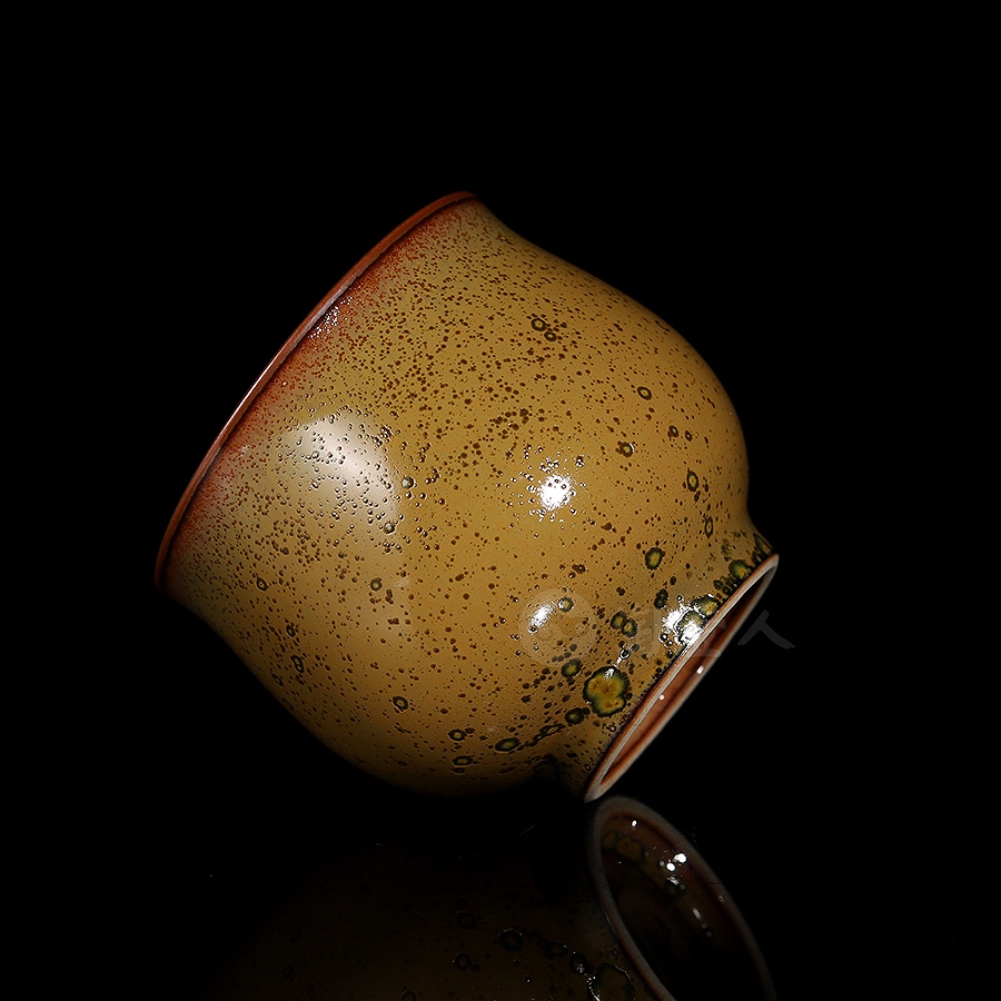 黄晶炉式杯