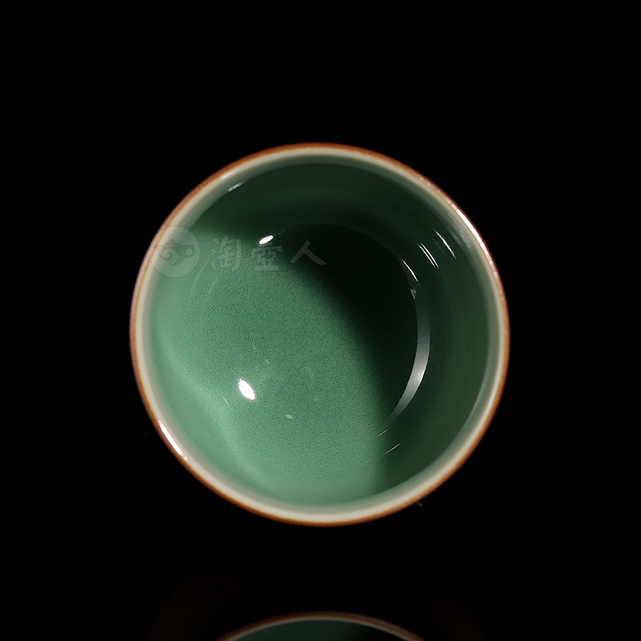 黄晶炉式杯