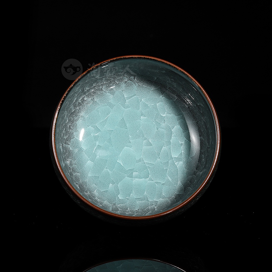 冰裂圆口品茗杯