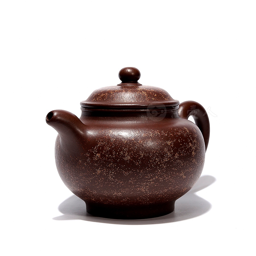 宜兴名家彭耀年紫砂壶作品《金砂大掇只壶》原矿全手工优惠全场包邮