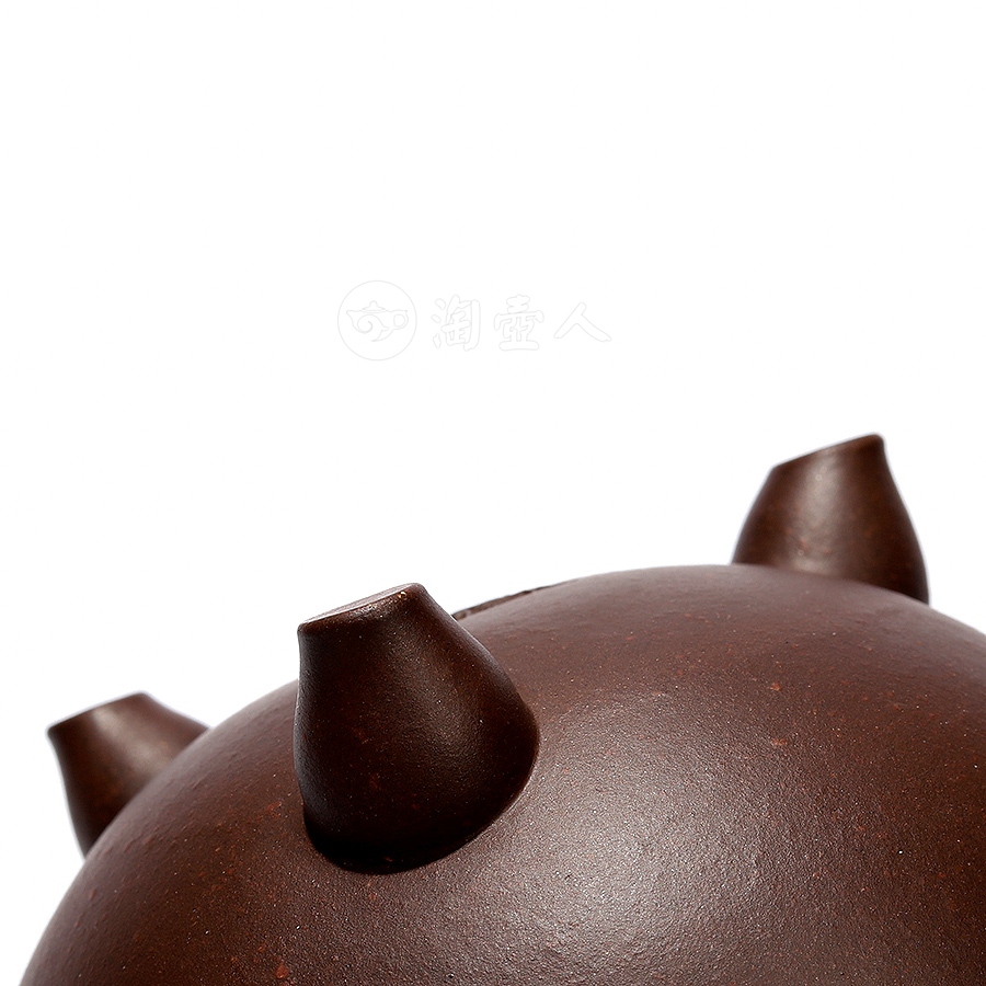 全手如意三足壶