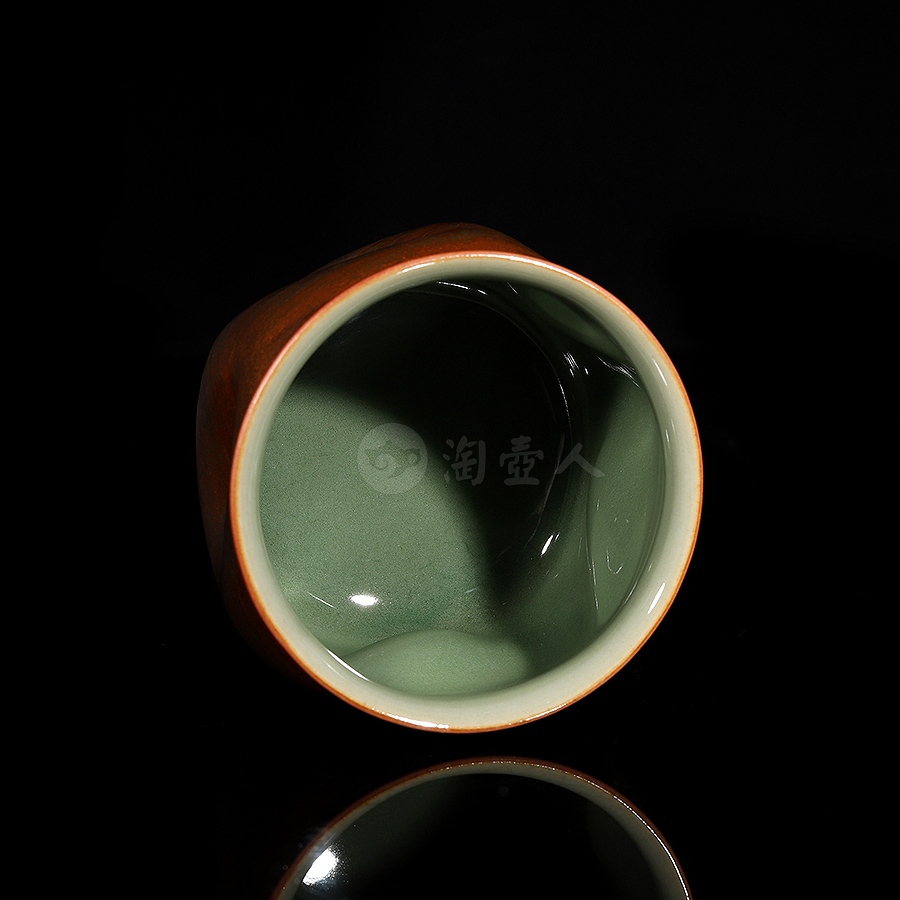 手捏随型主人杯·风水缸