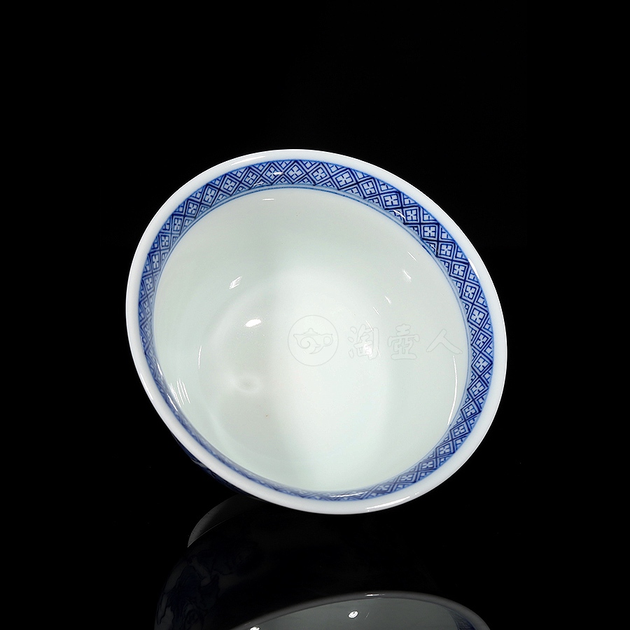 青花·人物杯