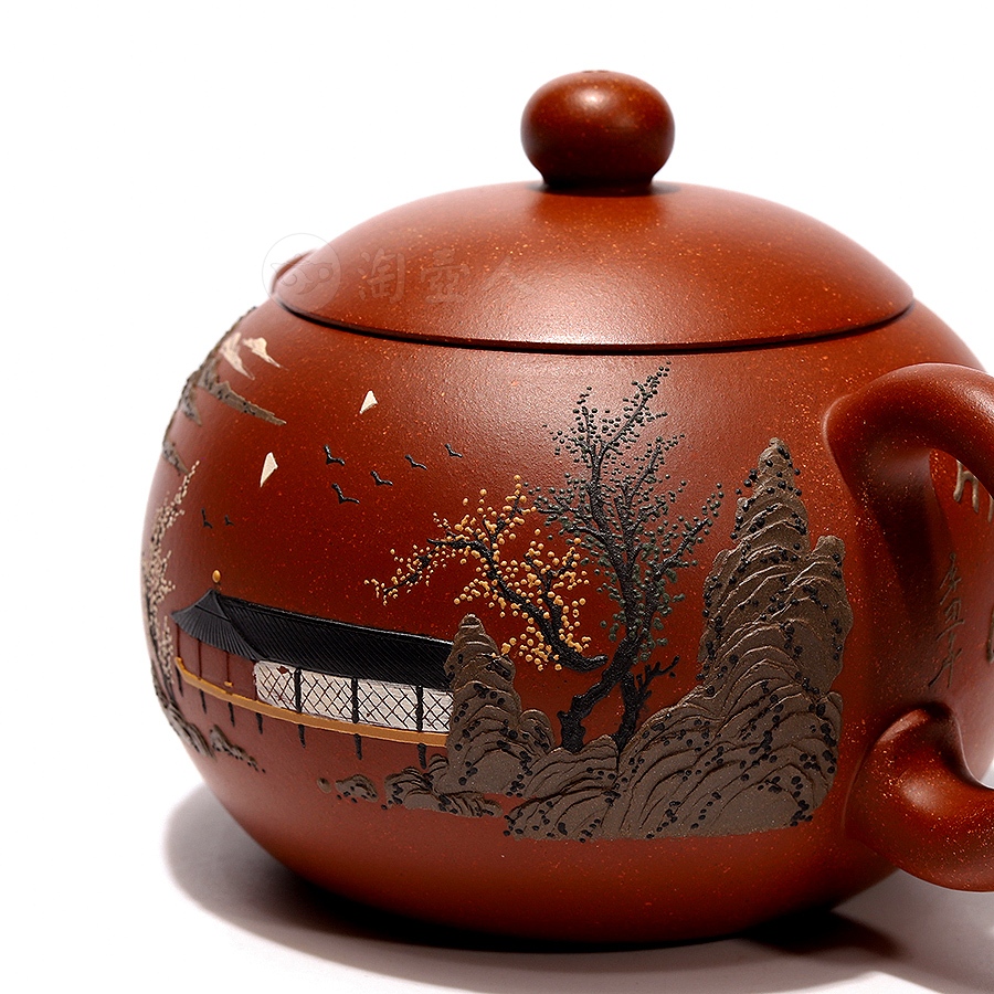 西施(泥绘)