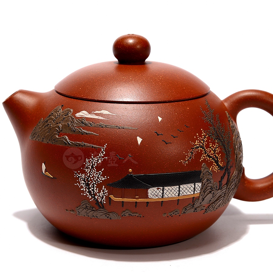 西施(泥绘)