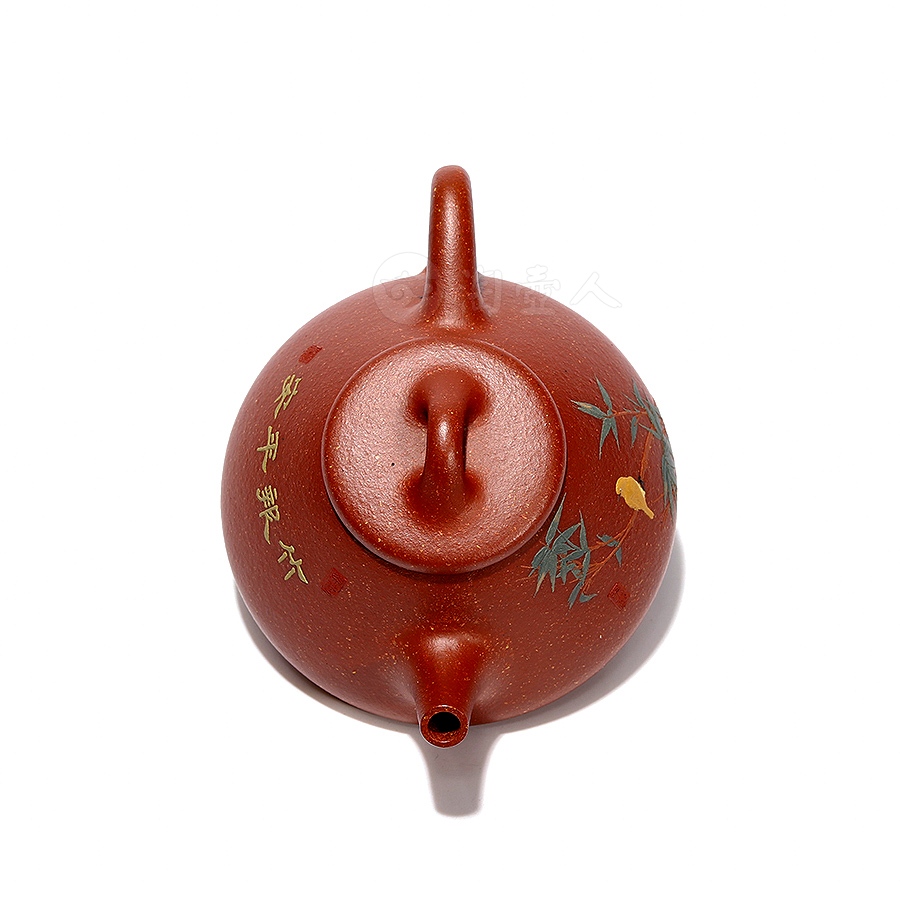 子冶石瓢(花鸟)