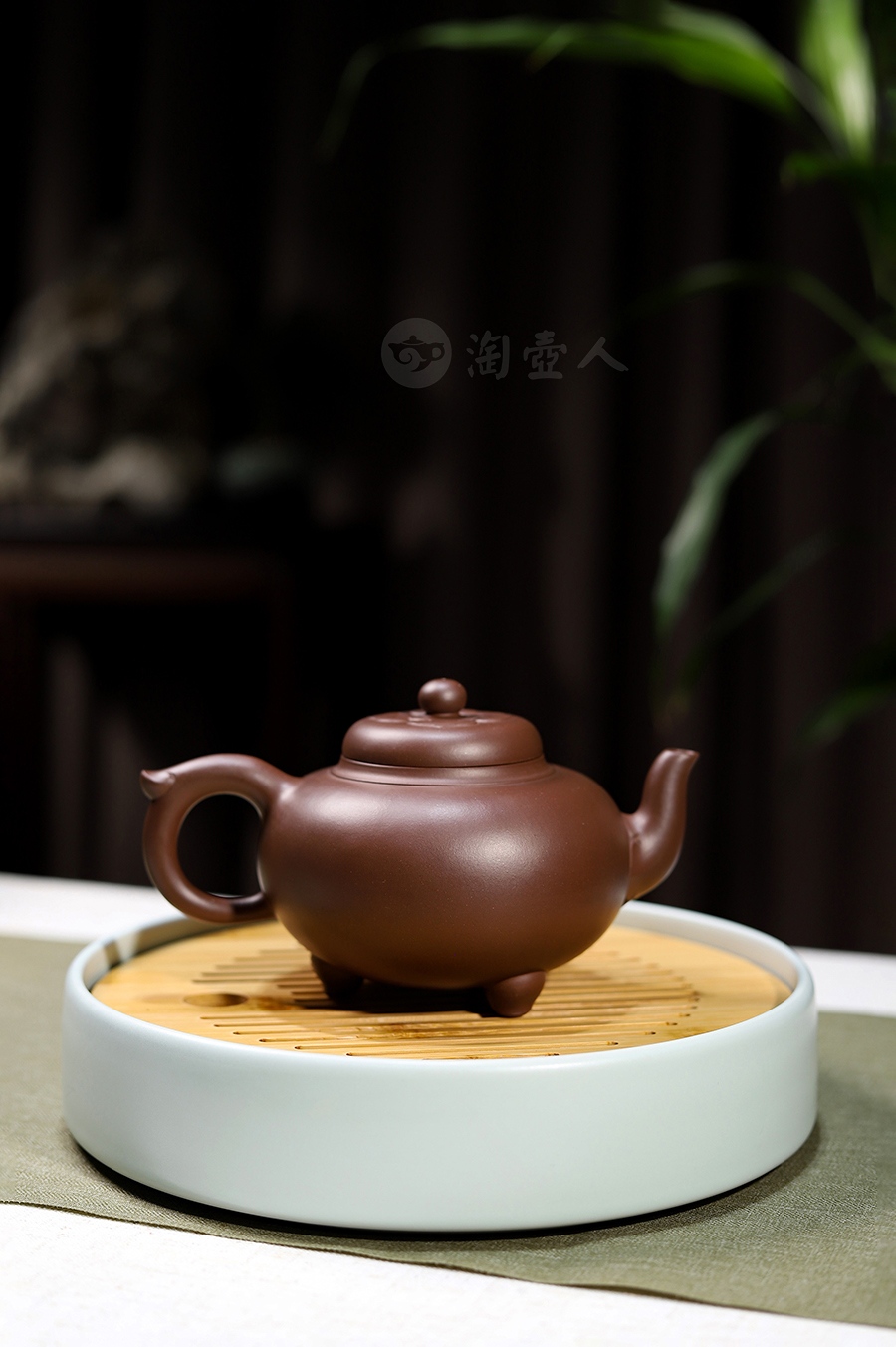 如意三足炉(汪寅仙监制)