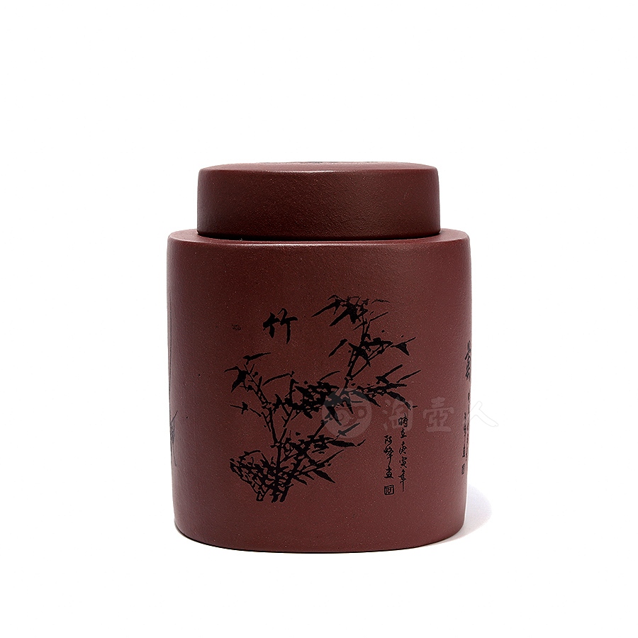 梅兰竹菊茶叶罐