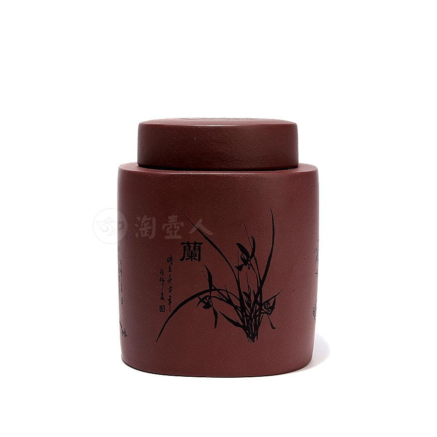 梅兰竹菊茶叶罐