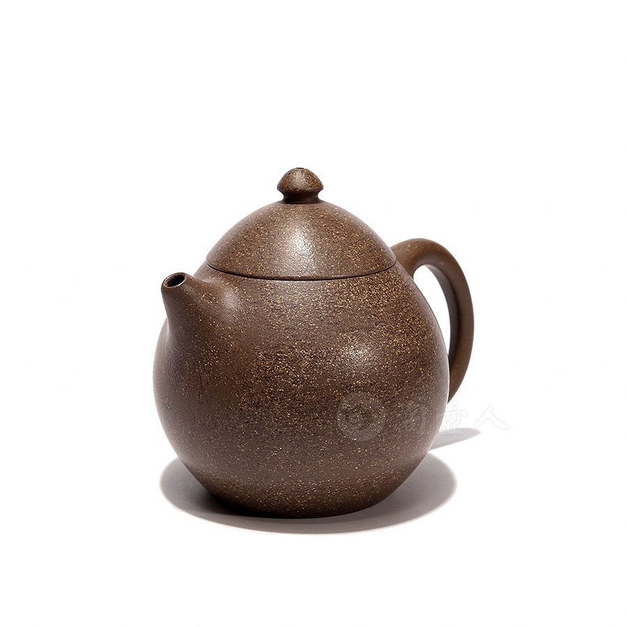 宜兴名家朱凌峰紫砂壶作品《全手龙蛋壶》原矿全手工优惠全场包邮真品