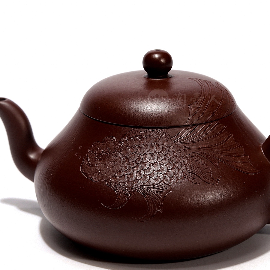 宜兴名家许文军紫砂壶作品《孟臣壶》原矿全手工优惠全场包邮真品保证