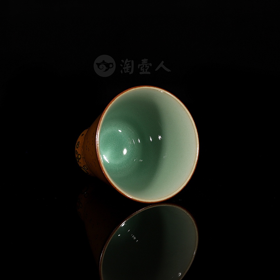 缃叶高足斗笠杯