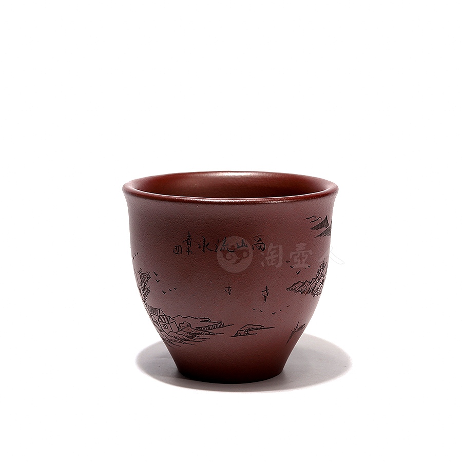 山水品茗杯