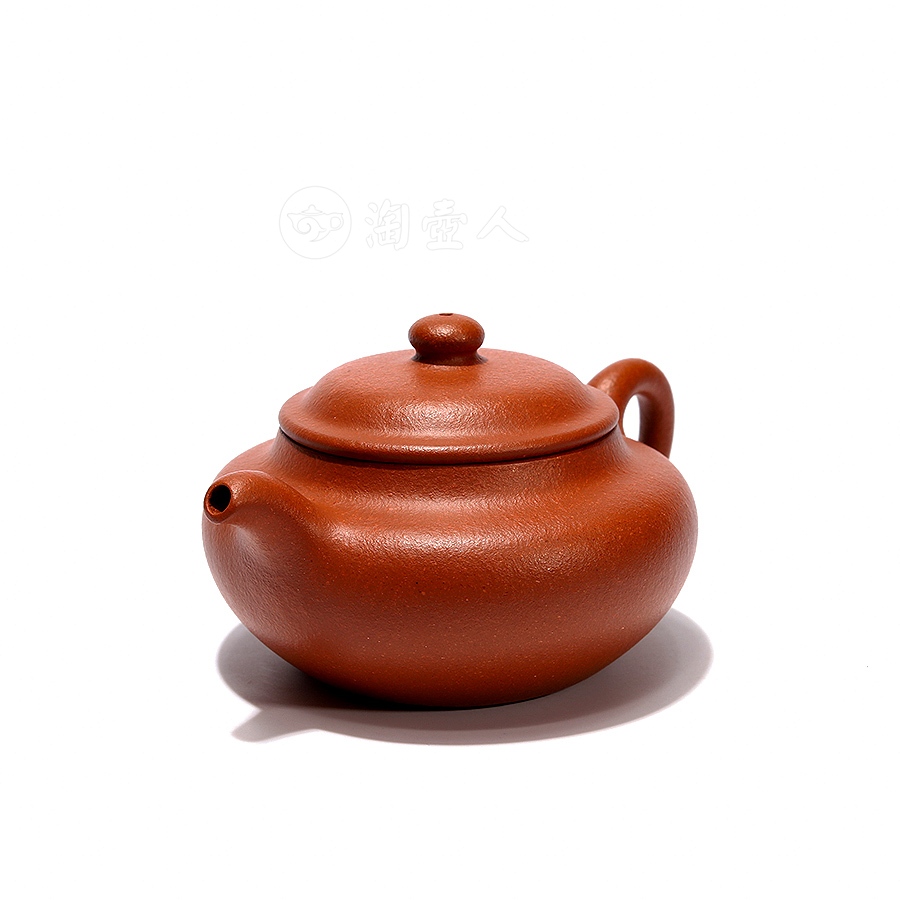 宜兴名家史一鸣紫砂壶作品《全手扁鼓壶》原矿全手工优惠全场包邮真品